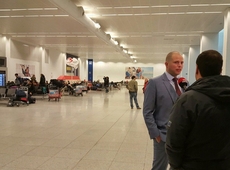 Staatssecretaris voor Asiel en Migratie Theo Francken op Zaventem